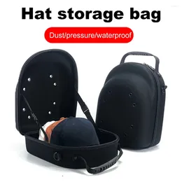 Storage Bags Hat Travel Case With Carry Handle Box EVA Baseball Cap Carrier For Travelling And Home