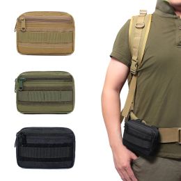 Packs Tactical Molle EDC Tool Pouch Belt Waist Pack Utility Small Military Accessories Bag Running Pouch Travel Camping Hunting Bags