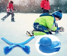 1 piece Cartoon Duck Snowball Maker Clip Children Winter Outdoor Sports Snow Sand Mould Outdoor Sports Tools Toys Sports Children T7467484