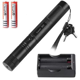 Scopes Tactics Green Lasers Pointers Powerful Red Dot 2 In1 Laser Torch 5mw Device Adjustable Focus Laserpointer for Hunting