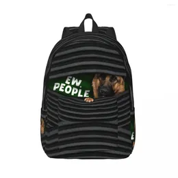 Backpack German Shepherd Dog Teenage Gift Student Business Animal Dogs Daypack For Men Women Laptop Shoulder Bag