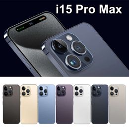 Hot Selling I15 Pro Max 2+16GB Inch Large Screen Agile Island Android Smartphone