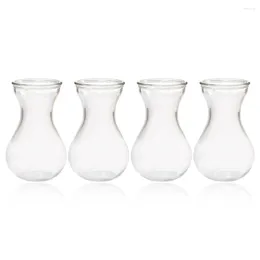 Vases Hyacinth Vase Household Creative Bulk Glass Office Clear Centrepieces Hydroponic Flower Small Vintage Home Decor