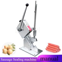 Professional U Shape Sausage Button Ham Sealing Manual Sausage Casing Clipper Clipping Machine