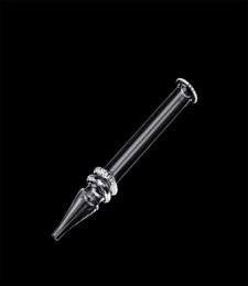 5 Inches Quartz Dab Straw Portable Pen Style Dab Heat Fast Mini NC Clear Quartz Tips Dab Tube For Wax Smoking Rigs9693558