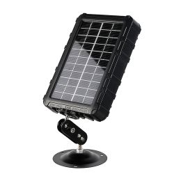 Cameras Trail Camera Solar Panel 4400mAh Rechargeable Solar Charger for Hunting Camera EU and US Plug Hunting Camera Accessories