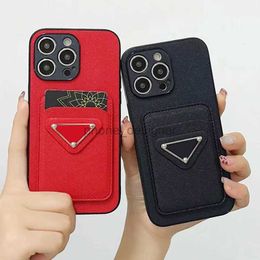 Fashion Designer iPhone 16 15 14 13 12 11 Pro Max Phone Case Man Woman Classic Letter Leather Mobile Back Cover Case With Card Holder Coin Purse Pocket