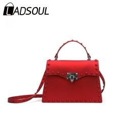 Bags 2019 New Fashion Women Messenger Bags Designer Jelly Bag Handbags Ladies Shoulder Bag Females PU Leather Handbags CD5559/h