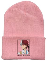 Cartoon Cute Beanie Women Winter Warm Bonnet Caps Unisex Foldable Knitted Hip Hop Outdoor Men Skullies Hat Z03036155207
