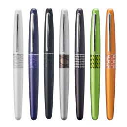 Pens Pilot 16 Style Smooth Pens Fountain Pens 88G+Metal Pen Stainless Steel Nib Metropolitan Animal Colourful High Quality For Writing