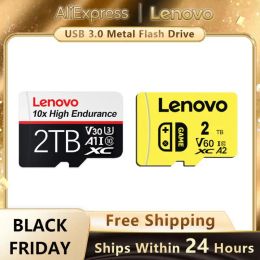 Cards Lenovo Mini SD Card U1 V10 Memory Card 2TB 1TB 512GB 256GB 128GB Flash SD Memory Card Mobile Micro TF SD For Smartphone Dashcam