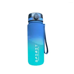 Water Bottles Cup Gradient Colour Bottle Bpa-free Leak-proof For School Travel Sport Girls