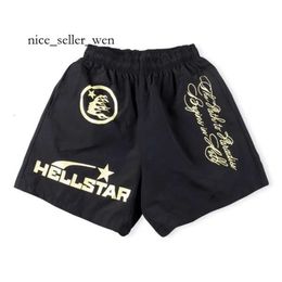 Hell Star Shorts 24ss Loose Top Quality Men's Shorts Summer Hellstar Classic Flame Letter Print Men Women Short Pants Streetwear Terry Fabric Casual Trousers 950
