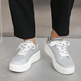 Casual Shoes 2024 Summer Spring Breathable Women's Thick Bottom Couple Chunky Sneakers Outdoor Sport Fashion Skate