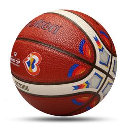 2023 est Molten Basketball Balls High Quality Official Size 7 PU Indoor Outdoor Men Training Match baloncesto 240407