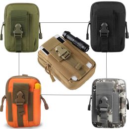 Accessories Military Molle Pouch Tactical Belt Waist Bag Outdoor Sport Waterproof Phone Bag Men Casual EDC Tool Pocket Hunting Fanny Pack