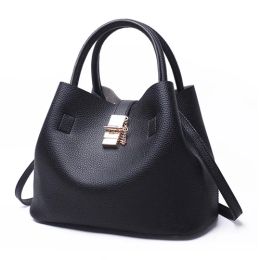 Briefcases 2021 Vintage Women's Handbags Famous Fashion Brand Candy Shoulder Bags Ladies Totes Simple Trapeze Women Messenger Bag