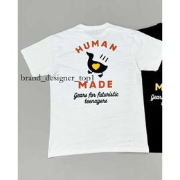 Human Made Brand Designer Men's T-shirts 2023ss Human Made T Shirt Men Women Summer High Quality Luxury Heart Print Oversized Hip-hop Top Tees 1724