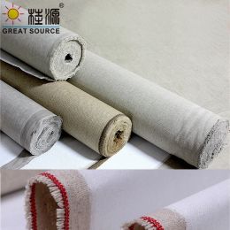 Supplies 48cm Oil Painting Linen Fine Thread Linen Acrylic Painting Linen Water Resistant Coated(3 Meters)