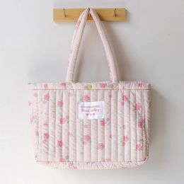 Bags Diaper Bag Mommy Bag Quilted Stroller Bag Korean Style Portable Diaper Nappy Bag for Mom Maternity Handbag
