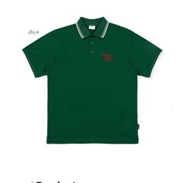 Malbon Golf T Shirts Men Polo T Shirt Causal Printing Designer Tshirts Breathable Cotton Short Sleeve US Size S-XL Worms Crazy Golf Tshirt 436