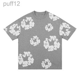 Designer Mens t Shirts Floral Graphic Harajuku Shirt Streetwear Woman Tshirts Spring and Summer Tops Tees YDYT