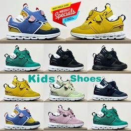 Cloud Kids scarpe per ragazzi ragazze da corsa da corsa da scarpe da ragazzo per ragazzi allenatori sneakers designer per bambini scarpe da ginnastica per bambini con scarpe sportive per esterni atletici euro 26-37
