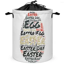 Storage Bags Box Easter Egg Apron Spreadshirt Laundry Basket Large Capacity Portable Bedroom Funny Graphic Of Clothes