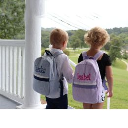 Backpacks Personalized Kids Backpack with Child's Name Monogrammed for Boys or Girls Embroidered Name Children Large Capacity Schoolbag