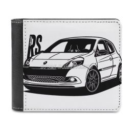 Wallets Clio RS Best Shirt Design Men's Wallet Leather Wallet Luxury Wallet Card Wallet Male Sport Clio Rs 3