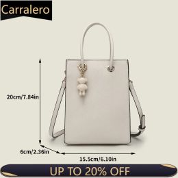 Bags Carralero Spanish Bear Original PU Women's Bag Royal Luxury Style Handbag with Original Logo Text Luxury Bag