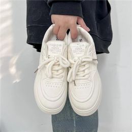 Casual Shoes Spring Trend Sneakers Women Breathable Soft Soled Fashion Outdoor Comfort White Vulcanized Platform