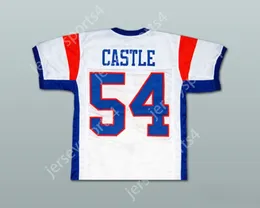 CUSTOM ANY Name Number Mens Youth/Kids Thad Castle 54 Blue Mountain State TV Show Football Jersey Top Stitched S-6XL