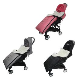 Bags Baby Sleeping bag Stroller Sleepsacks Infant wheelchair envelopes Footmuff windshield winter out windproof Fleece Warm Soft