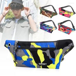 Waist Bags Men Outdoor Sports Packs Multifunction Camouflage Satchel Multi-pocket Dirt-resistant Women Chest Bag Mobile Phone