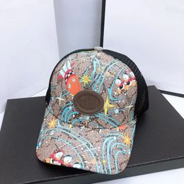 Fashion Women and Men sunshade Cap Sports Ball Caps Outdoor Travel gift luxury Designers hat Baseball cap Floral plant animal print casquette