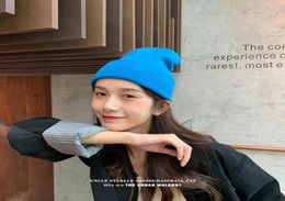 Beanie Hat Personalized Embroidery LetterText Name Knit Skullie Cap Slouchy Winter Autumn Women and Men Hat 20102795753778512468