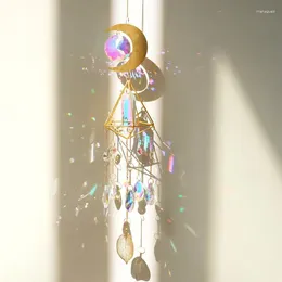 Decorative Figurines Sun Catcher Wind Chimes Magic Crystal Pendant Balcony Window Fantasy Rainbow Small Gift Kawaii Room Decor