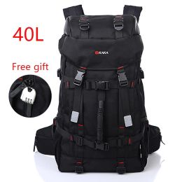 Bags KAKA Men Oxford Waterproof 40L Travel Backpack Durable Large Capacity Fit for 15.6 inch Laptop Mochila Free Shipping