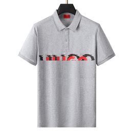 Summer bosss polo Mens Lapel Business Casual polo shirt Fashion Design shirt Designer shirt Mens man tops size 24SS M--XXXL