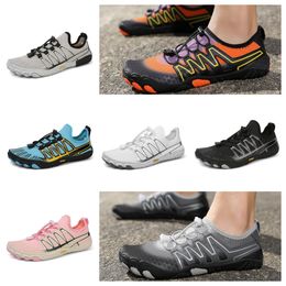 2024 New top Women's anti slip floating diving five finger beach shoes men's hiking shoes, outdoor water wading and river tracing shoe size 35-47