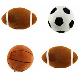 Football basketball Creative plush toy Children's games Playmates Holiday gifts Bedroom furniture