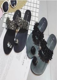 New woman Designer shoes chain design slippers sandals rubber slides High Quality Summer slipper Fashion Scuffs Slippers Flip Flop1361244