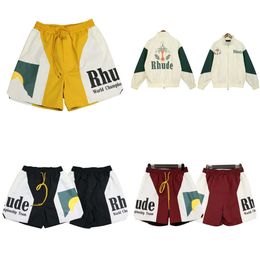 Rhude Brand Design Men Jackets Spring Summer Summer Slave Long Coat Menns Jacket Us Size S-XL S