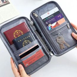 Holders Family Passport Holder Travel Wallet Creative Waterproof Document Case Organiser Travel Accessories Document Bag Cardholder 4#