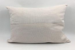 Sublimation Pillowcase Blank Pocket Pillow Cushion Heat Transfer Printing Blank Pillow Covers Linen Pillowcase Whole A026686415