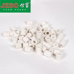 Heating NEW JEBO Philtre Biological Rings Ceramic Bio Porous Media Biocycle Material Aquarium Fish Tank Nitrifying Bacteria 300g/500g