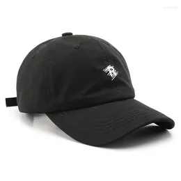 Ball Caps D&T 2024 Fashion Baseball Cap Men Women Solid Adjustable Cotton Material R Logo Sun Protection Casual Breathable Outdoor