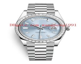 11 Style Original Box watch 40mm 228396 228396TBR Cube Diamond Bezel stainless steel Movement Automatic watch Wristwatchesphir8310422