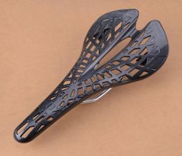 Carbon Fibre Cycling Bicycle Road Bike Mount Bike Saddle MTB Spider Saddle Seat Cushion 14cm Width Light Weight Breathable Hollow94408449